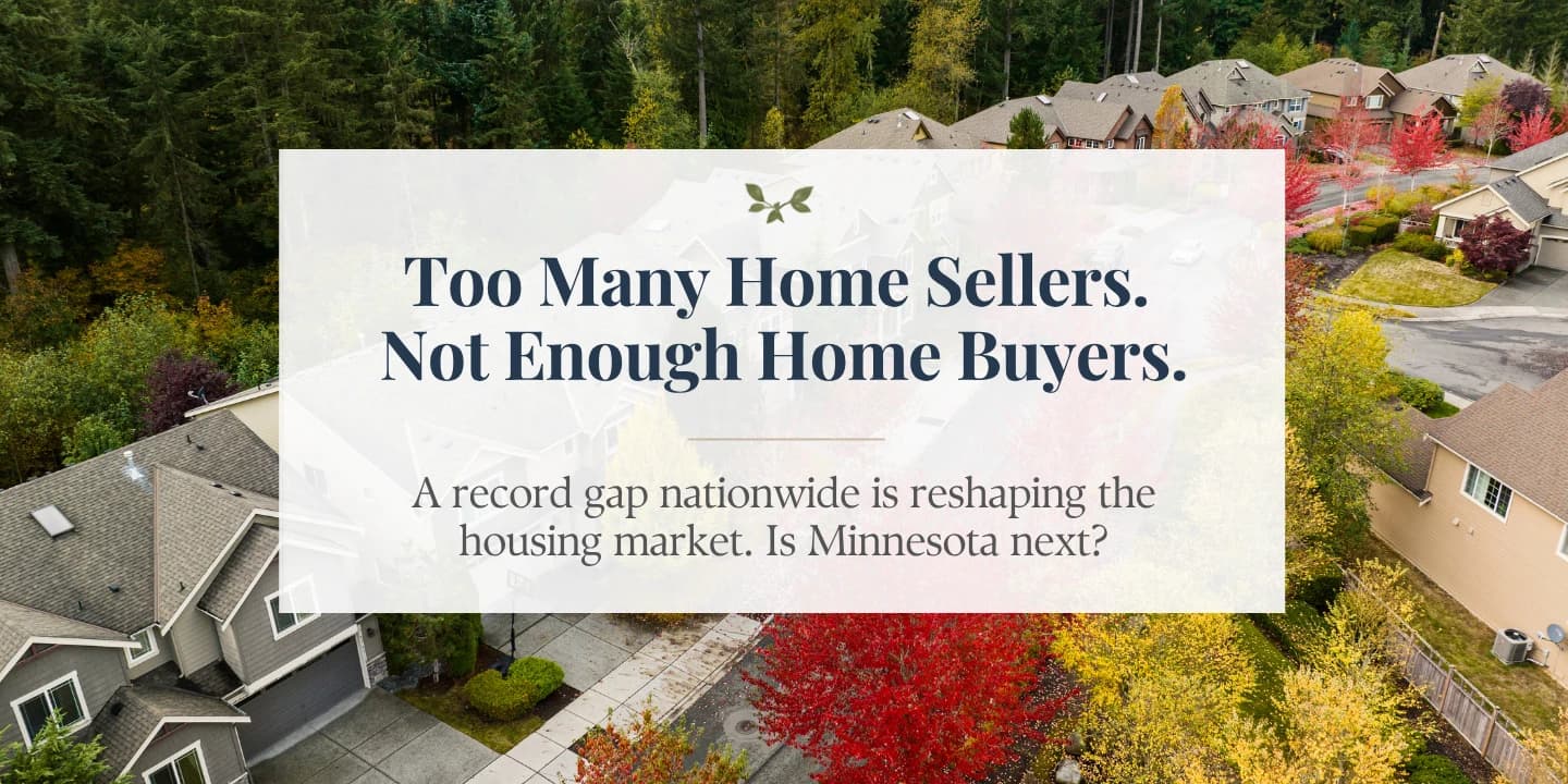 Too Many Home Sellers. Not Enough Home Buyers.